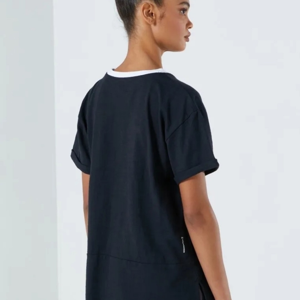 Under Armour Womens Charged Cotton T-Shirt Tee Size Small Colour Black - Picture 3 of 8
